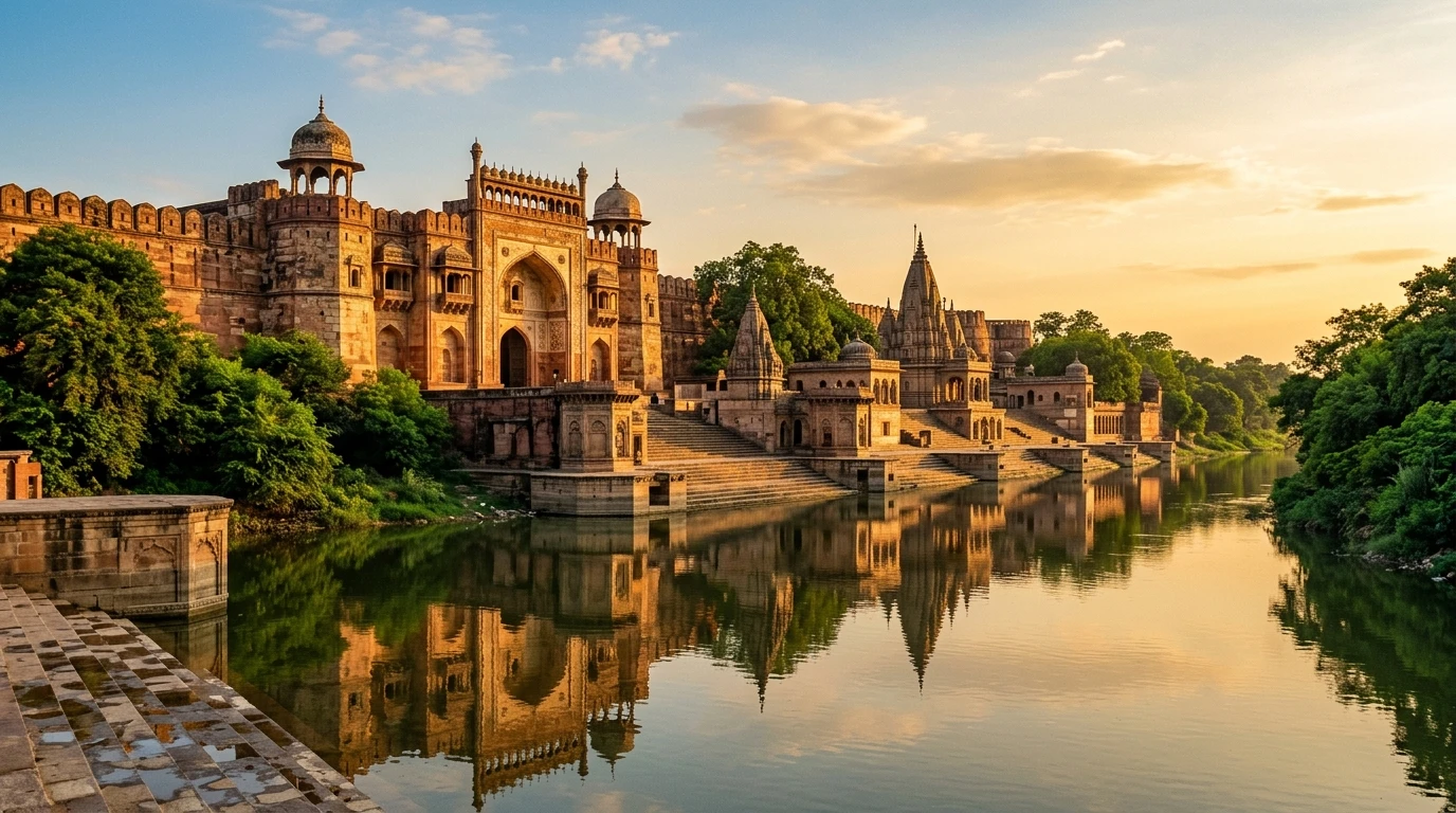 Historic Akbarpur Fort in Akbarpur, Uttar Pradesh