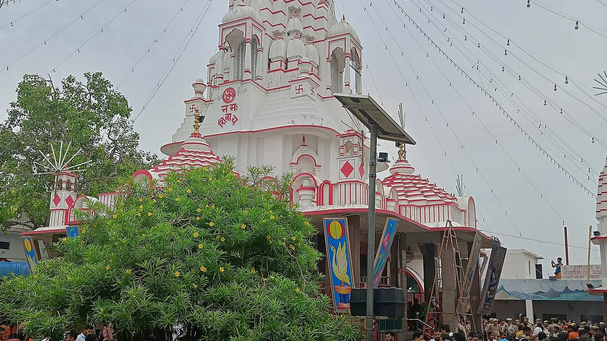 Historic Pura Mahadev Temple & Yamuna Plain in Baghpat, Uttar Pradesh