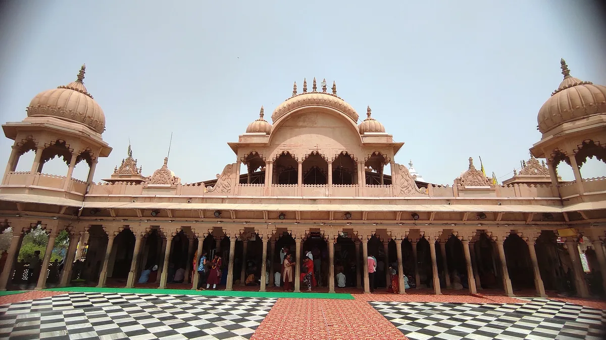 Barsana Temple and Radha Rani Temple in Barsana, Uttar Pradesh