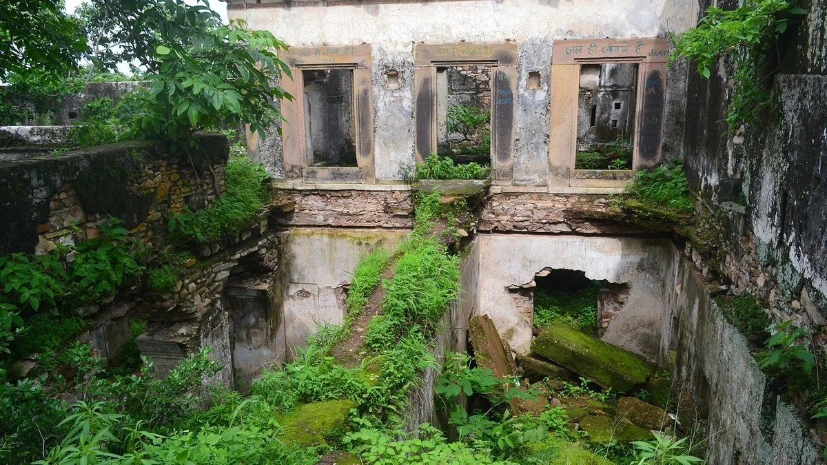 Ancient Bayana Fort in Bayana, Rajasthan