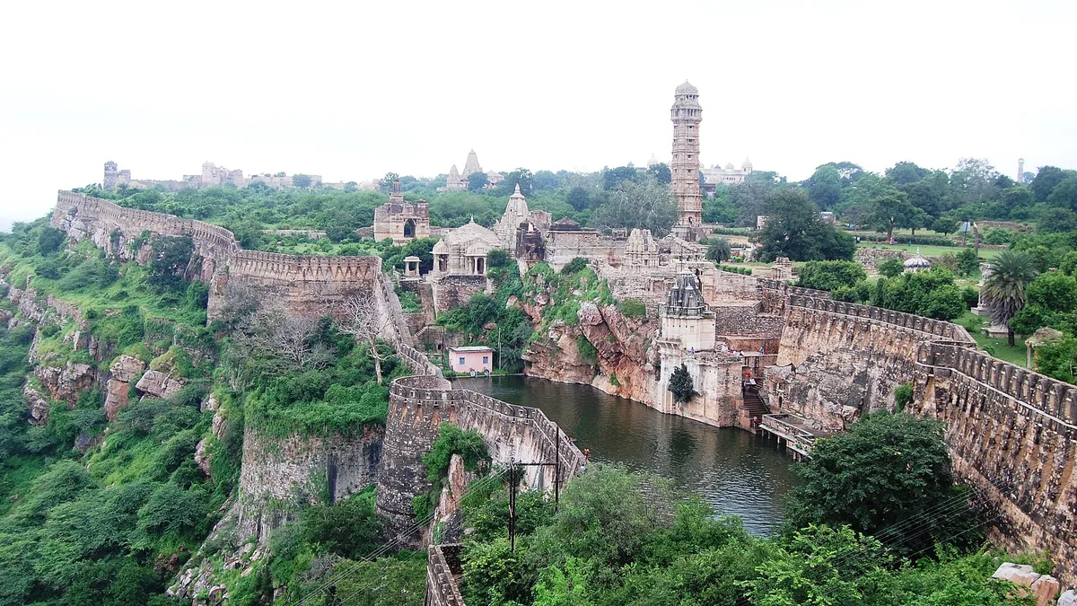 Chittorgarh Fort in Chittorgarh, Rajasthan