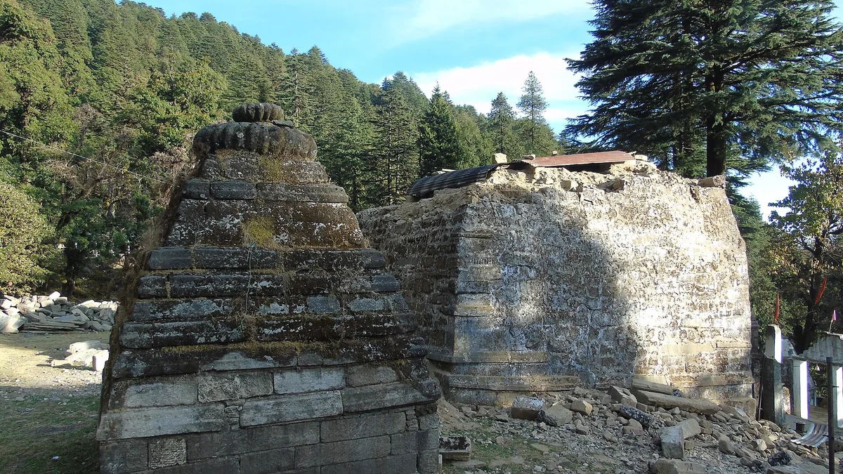 Ancient Dugadda Fort in Dugadda, North India