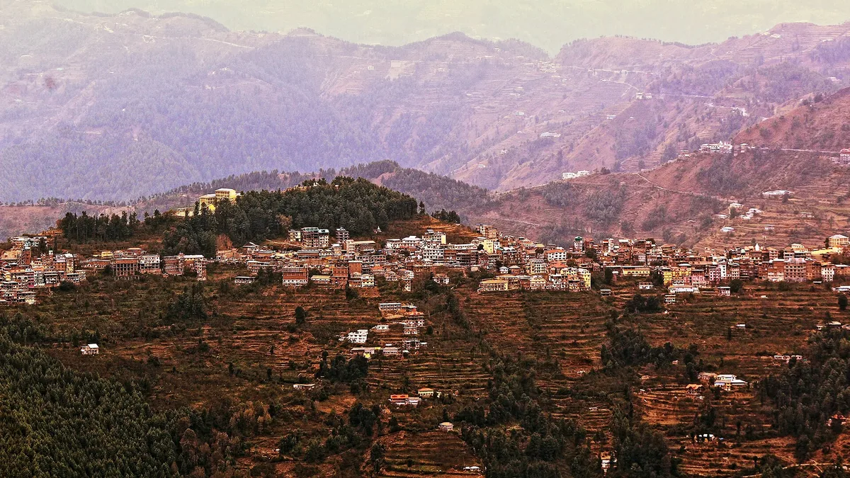 Ancient Fagu Fort in Fagu, North India