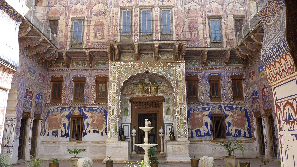 Ancient Fatehpur Fort in Fatehpur, Rajasthan