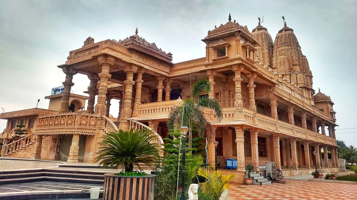 Ancient Ganaur Fort in Ganaur, North India