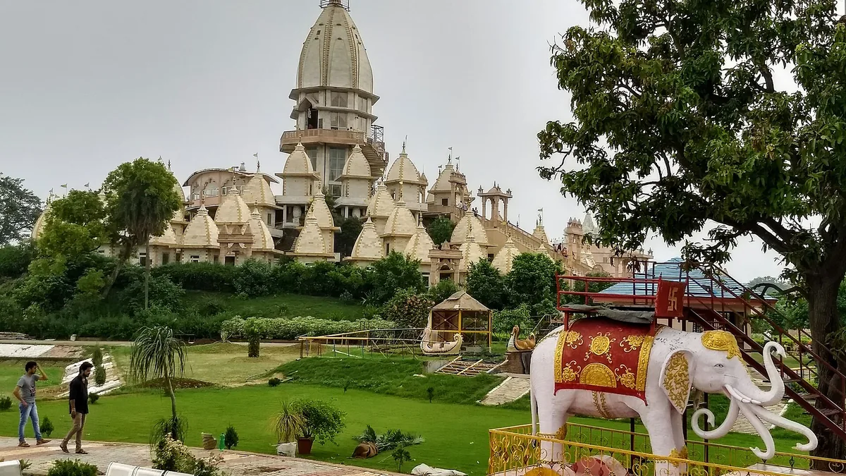 Ancient Hastinapur Fort in Hastinapur, North India