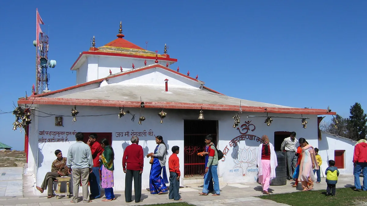 Ancient Kanatal Fort in Kanatal, Uttarakhand