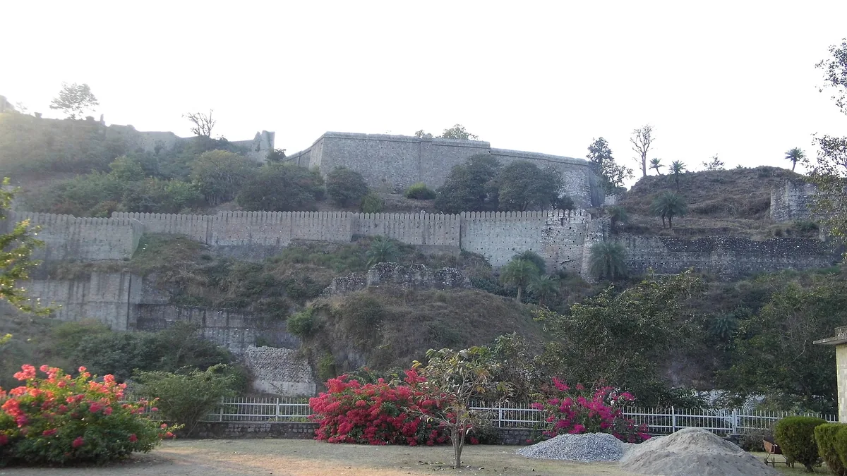 Ancient Kangra Fort in Kangra, Himachal Pradesh