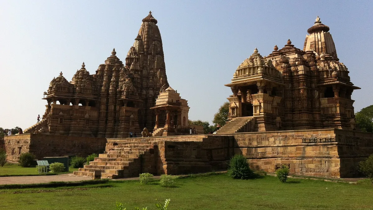 Khajuraho UNESCO World Heritage Temples Architecture in Khajuraho, Madhya Pradesh