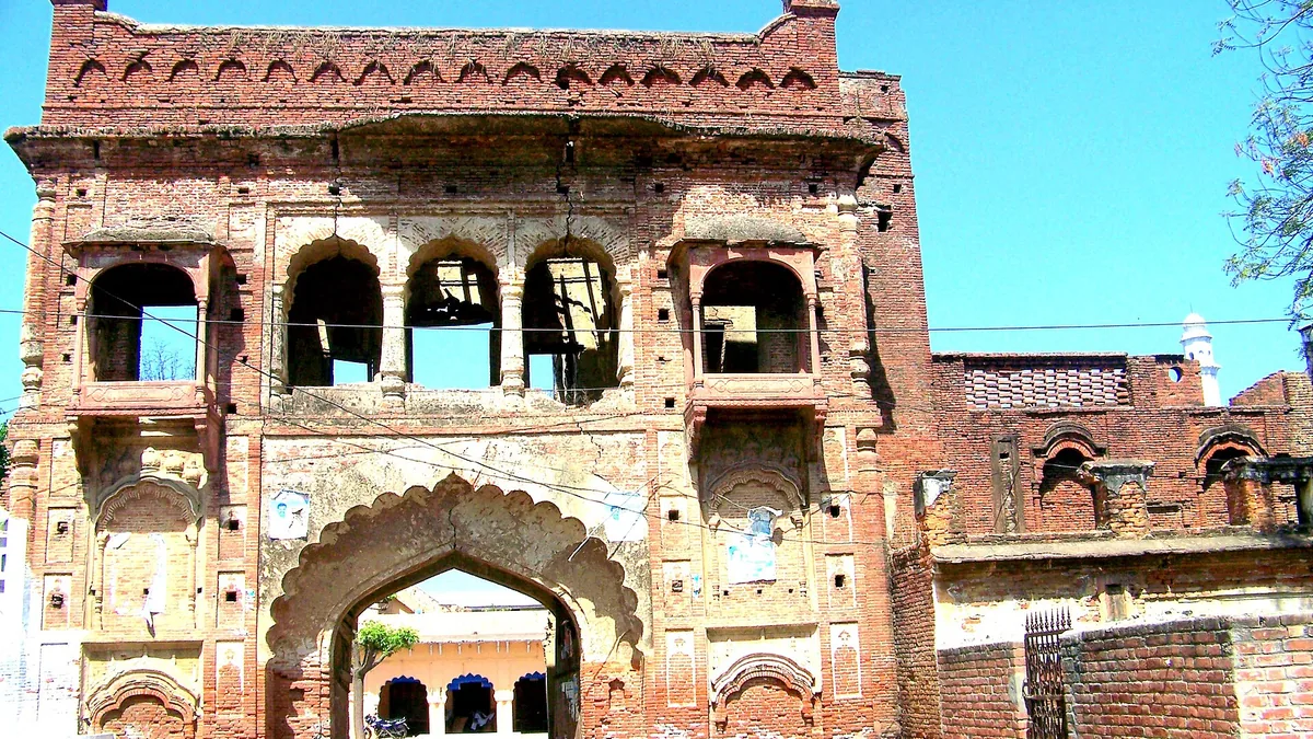 Ancient Khatauli Fort in Khatauli, North India