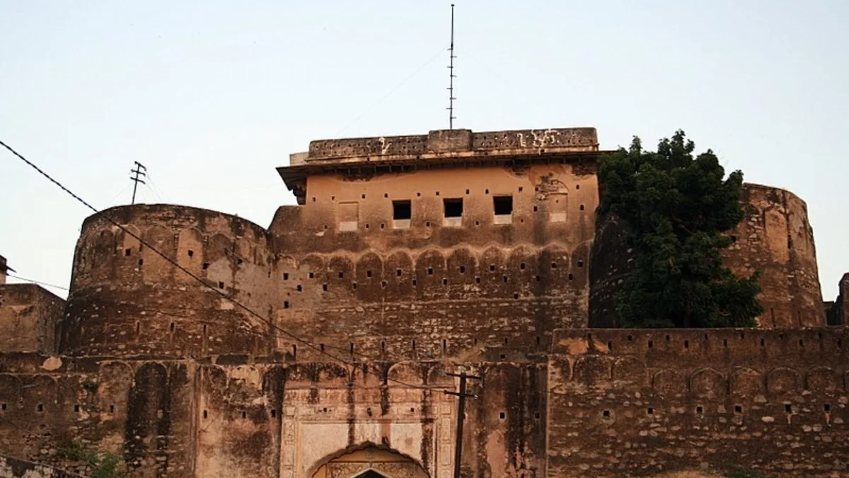 Ancient Kishangarh Fort in Kishangarh, Rajasthan