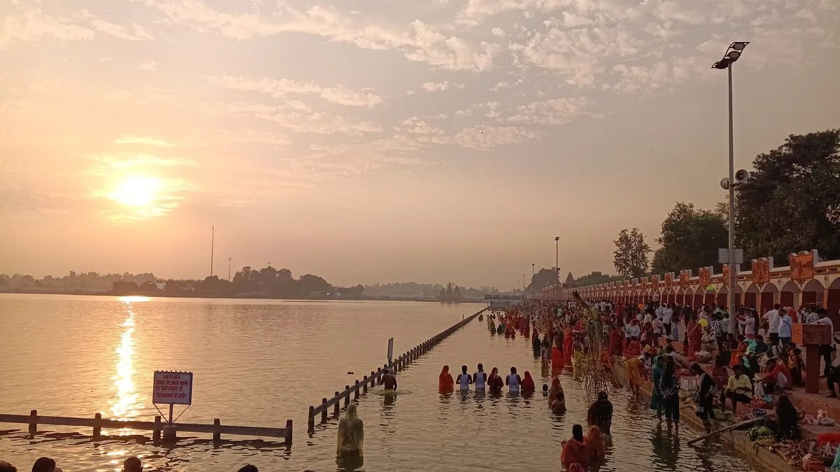 Brahma Sarovar Sacred Water & Jyotisar Gita Birthplace in Kurukshetra, Haryana