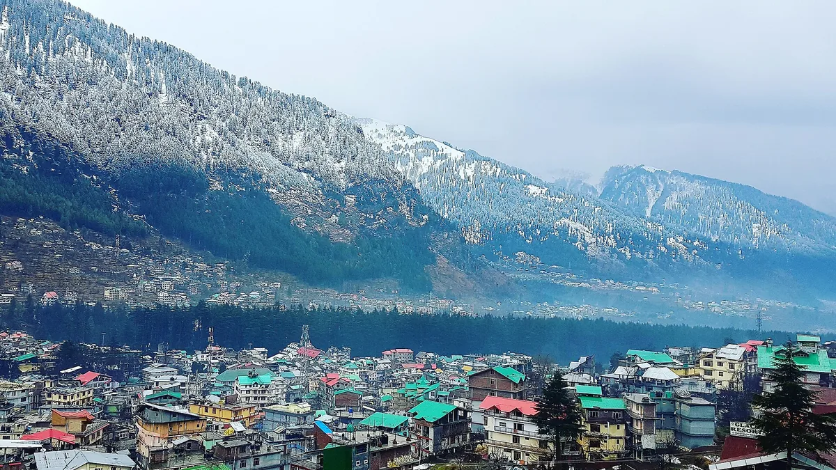 Solang Valley Snow Peaks & Hadimba Pine Forest in Manali, Himachal Pradesh