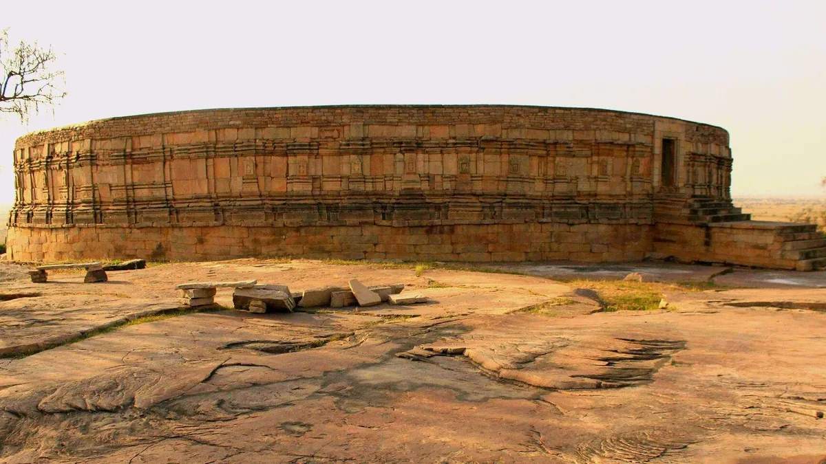 Ancient Morena Fort in Morena, Madhya Pradesh