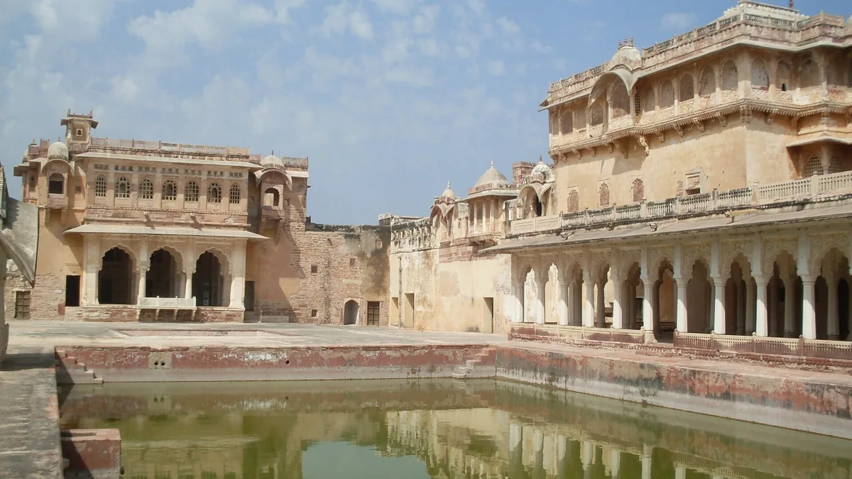 Ancient Nagaur Fort in Nagaur, Rajasthan