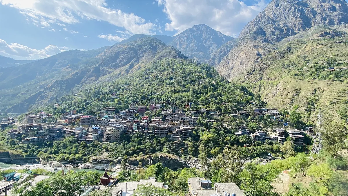 Rampur Bushahr (HP) Himalayan Mountain Valleys & Scenic Hillscapes in Rampur Bushahr (HP), Himachal Pradesh