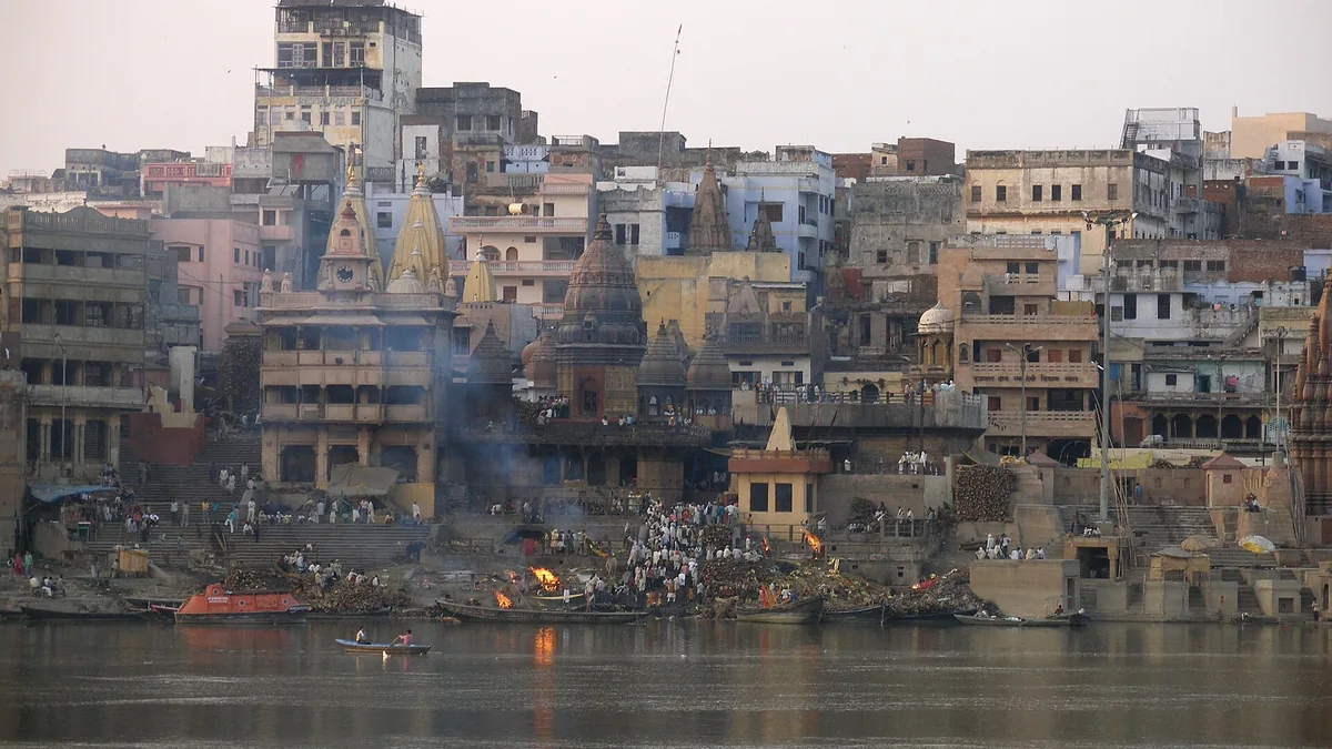 Kashi Vishwanath Temple & Ganga Riverfront Ghats in Varanasi, Uttar Pradesh